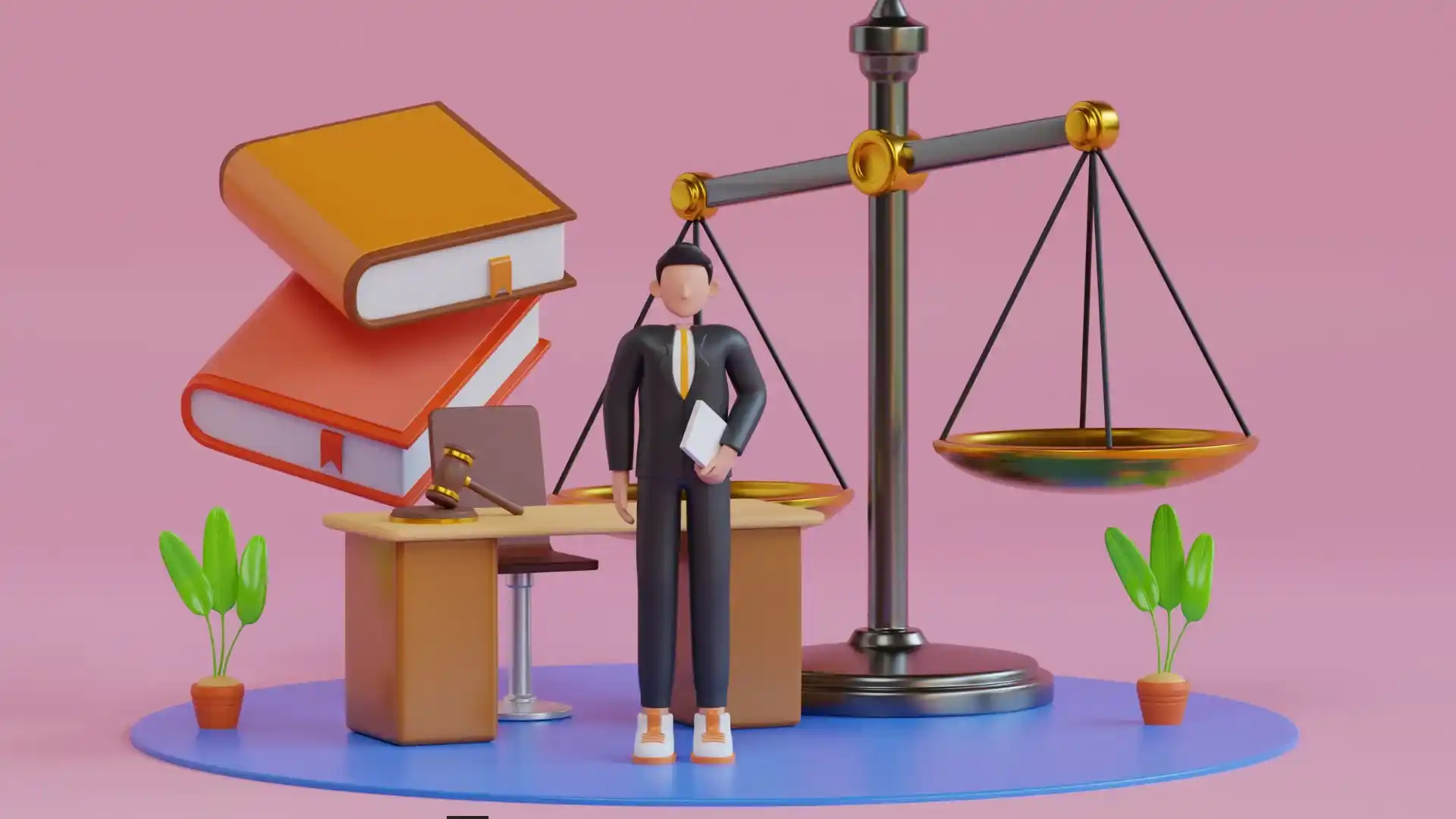 Una imagen que identifica los elementos de la justicia